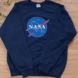 Jerzees NASA Crewneck Sweatshirt Size Small